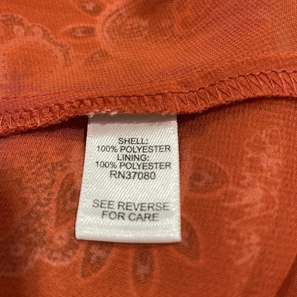 Cato Est. 1946 sleeveless paisley layered top M - Picture 5 of 11